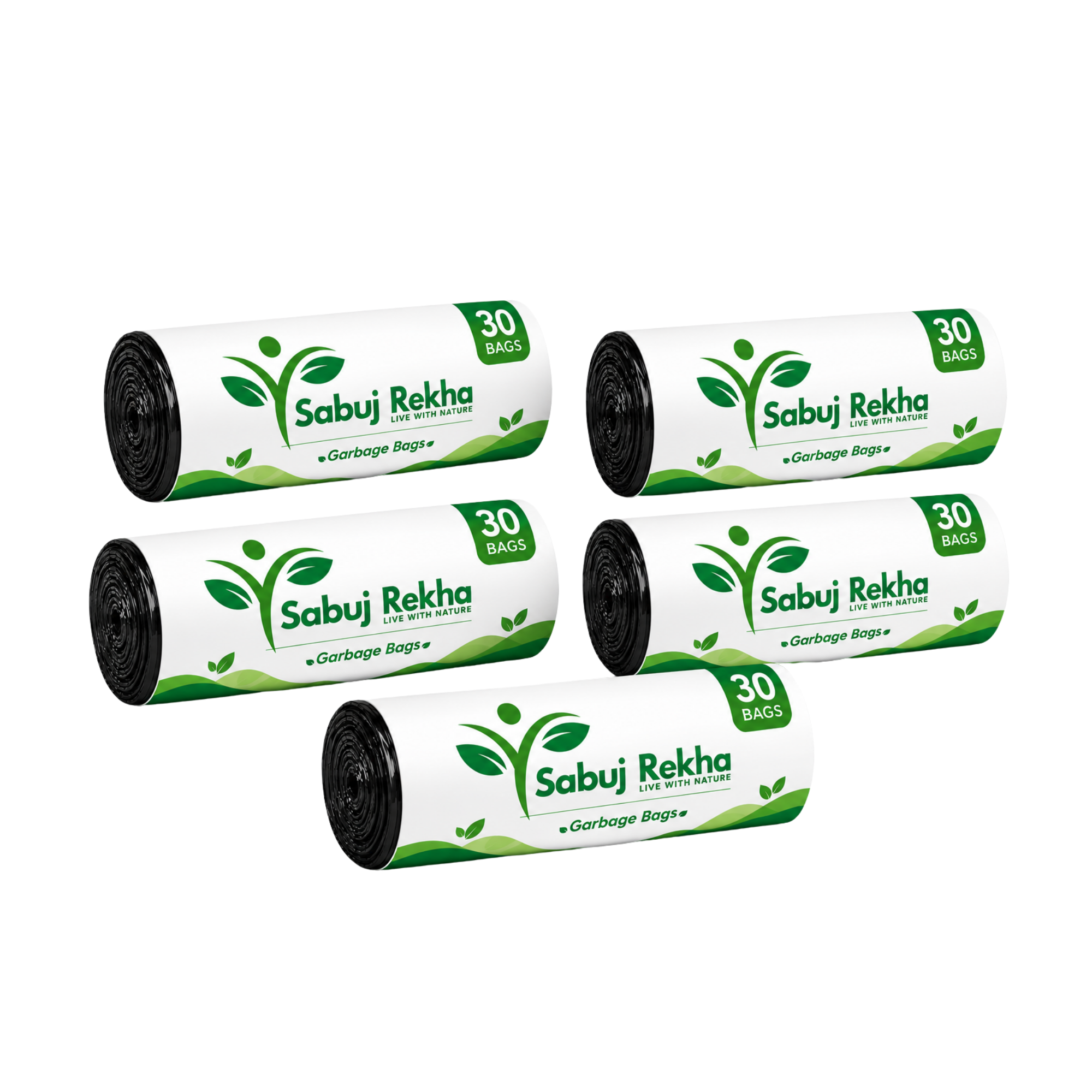 Garbage Bag - Set of 5